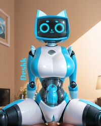 1girls 3d ai_generated anthro artist_name big_breasts blue_body breasts cat_ears cat_girl cowgirl_position deskk duo female female_on_top first_person_view from_front_position genitals hi_res human humanoid_genitalia humanoid_penis humanoid_vulva kerfur kerfur_omega_(votv) long_penis machine male male/female mammal medium_breasts on_bottom on_top penis penis_in_pussy pussy robot sex sex_robot sex_toy stomach_bulge voices_of_the_void vulva x-ray