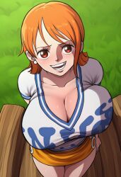 nami (one piece) from one piece by zombietux