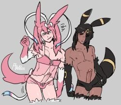 eeveelution from game freak by milkymangoss