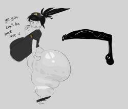 oc from mcdonald's by greaseyhair