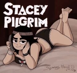 stacey pilgrim from scott pilgrim by squeakyhorn
