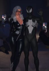 1boy 1boy1girl 1girl1boy 1girls 2025 3d 3d_(artwork) abdominals abs anal_fingering athletic athletic_male bad_meets_evil being_groped big_breasts black_cat_(insomniac) black_cat_(marvel) blush blushing blushing_at_viewer blushing_face blushing_female bodysuit breasts couple couple_(romantic) couples curvaceous curvaceous_body curvaceous_female curvaceous_figure curvaceous_hips curvy curvy_body curvy_female curvy_figure curvy_hips daz3d daz_studio domino_mask elmeistro endure_to_moan endured_face endured_face_female enduring_face eyemask felicia_hardy female finger_insertion fit fit_female grope grope_from_behind groped groped_from_behind groping groping_ass groping_butt groping_from_behind heroine high_resolution highres hourglass_figure light-skinned_female light_skin male marvel marvel_comics mask masked masked_female masked_male nervous nervous_smile peter_parker phone romantic romantic_couple seductive seductive_look shiny shiny_clothes skin_tight spider-man spider-man_(black_suit) spider-man_(insomniac_series) spider-man_(ps4) spider-man_(series) spider-man_2_(ps5) superhero superhero_costume superhero_couple superheroine sweatdrop sweating sweaty sweaty_breasts symbiote_suit taking_photo thick_thighs tight_clothes tight_clothing voluptuous voluptuous_female waving_at_viewer wet_breasts wet_skin white_fur white_hair zipper