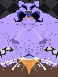 3:4 abs anal anal_sex animated anthro anthro_on_anthro anthro_penetrated anthro_penetrating anthro_penetrating_anthro ass balls balls_deep barazoku beard beat_banger biceps big_balls big_butt big_fangs big_penis big_teeth black_hair blue_hair bodily_fluids body_hair bouncing bouncing_balls bouncing_butt bouncing_penis bracelet brown_body brown_fur bubble_butt bulldog bunfan_games butt_grab butt_hair canid canine canis claws digital_media_(artwork) dobermann_guard_(sly_cooper) doggy_style domestic_dog dominant dominant_anthro dominant_male duo erect_nipples erection eyebrows faceless_character faceless_male facial_hair fangs from_behind_position fur genital_fluids genitals grimace hair hairy_balls hand_on_butt huge_butt humanoid_genitalia humanoid_penis intraspecies jewelry looking_down loop male male/male male_only male_penetrated male_penetrating male_penetrating_male mammal manly mastiff mature_anthro mature_male molosser morinetsu moustache muggshot muscular muscular_anthro muscular_arms muscular_bottom muscular_male narrowed_eyes nipples open_mouth orange_eyes pecs penetration penile penile_penetration penis penis_in_ass precum precum_in_ass precum_on_penis pubes purple_body purple_fur sex sharp_teeth sly_cooper_(series) sony_corporation sony_interactive_entertainment spiked_bracelet spikes stubble submissive submissive_anthro submissive_male sucker_punch_productions tan_body tan_fur teeth thick_eyebrows thrusting underbite vein veiny_penis