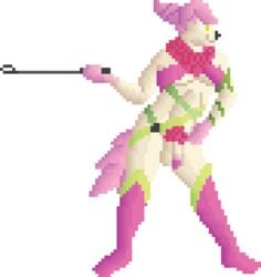 affectos balls barefoot canine fighting_stance flaccid flamelphoenix humanoid_penis hybrid male mammal nipples penis pixel_art pubic_hair revealing_outfit riding_crop solo sprite_art standing straps transparent_background whip