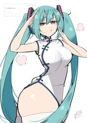 hatsune miku from vocaloid by koeikobo