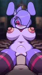 1boy 1girls 9:16 animated animatronic anthro areola big_breasts big_penis blue_eyes blush bonnie_(cally3d) bonnie_(fnaf) breasts clothing duo female female_bonnie five_nights_at_freddy's fredina's_nightclub genitals grab hi_res huge_breasts legwear lollipopcon machine male male/female nipples no_sound penetration penis penis_in_pussy penis_riding pussy rabbit riding riding_penis robot_sex scottgames shorter_than_30_seconds tagme thigh_highs vaginal_penetration vertical_video video