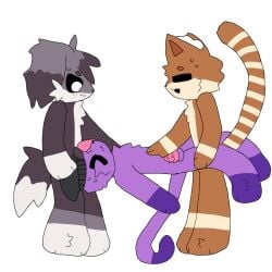 anthro anthro_on_anthro anthro_only black_sclera critters_(poppy_playtime) furry_only no_humans oc ocs poppy_playtime poppy_playtime_(chapter_3) sex smiling_critters tagme unramdomxd1083 white_pupils