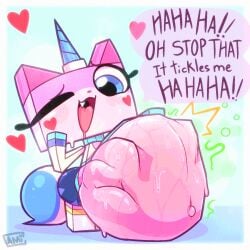 cami_gz camigz smaller_pred soft_vore struggling struggling_prey unikitty unikitty! unikitty_(series) unwilling unwilling_prey vore vore_belly