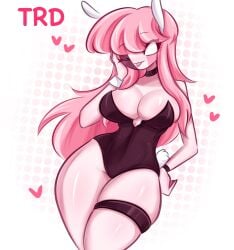 1female 1females 1girl 1girls breasts female female_only girl girls_only pink pink_hair pink_hair_female sarvente sarvente_(dokki.doodlez) sarvente_(fnf_mod) sarvente_(friday_night_funkin) tagme thighs trd-yo