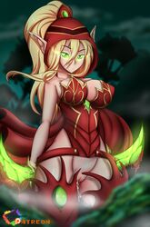 blood elf from warcraft by rainbowscreen