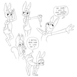 2017 alpha_channel anthro bent_over blush canine caprine cervine clothed clothing cute deer doctor duo embarrassed english_text erection fur gay hi_res ljrmr_(artist) male mammal misleading_thumbnail presenting presenting_rear rmrjl_(artist) roleplay simple_background smile text transparent_background yaoi