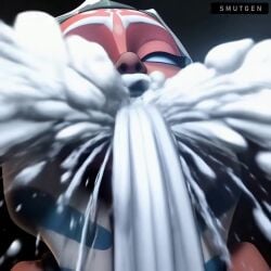 ahsoka_tano ai_generated animated black_lipstick clone_wars cum cum_fountain cum_in_mouth dripping_cum drooling_cum excessive_cum explosive_cum eyes_rolling_back full_lips full_of_cum gushing_cum mouth_full_of_cum no_sound orange_skin slow_motion smutgen star_wars tagme togruta video