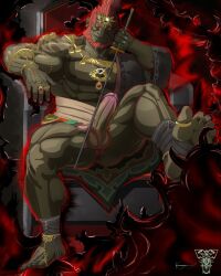 ganondorf from nintendo by knight ramzes
