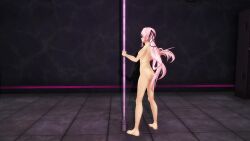 eiyuu_densetsu kuro_no_kiseki kuro_no_kiseki_ii longer_than_30_seconds nadia_rayne pink_hair pole_dancing strip_club stripper_pole tagme video