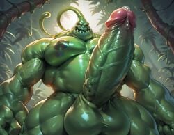 1boy abs ai_generated balls bara big_balls big_muscles big_nipples big_pecs big_penis booster_rex daddy dilf erect_nipples erection gay goo goo_creature green_body huge_balls huge_cock huge_muscles huge_nipples huge_pecs humanoid hunk hyper hyper_balls hyper_penis league_of_legends male male_only monster monstrous_humanoid muscular muscular_male nipples nude pecs penis slime slime_monster solo zac