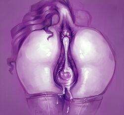 anatomically_correct_genitalia animal_genitalia animal_pussy anus ass bent_over butt clitoral_winking clitoris clothing creampie cum cum_in_ass cum_inside cum_leaking equine equine_pussy female female_only fralea fur furry horse legwear mammal nude pussy rear_view sketch solo thigh_highs