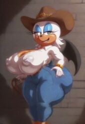 ai_generated bastardad female rouge_the_bat sonic_(series) sonic_the_hedgehog_(series)