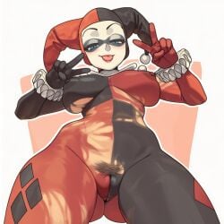 harley quinn from dc comics by kokenaart
