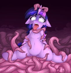 1girls 2017 absurd_res ahe_gao anatomically_correct anatomically_correct_pussy cutie_mark dated duop-qoub equine feathered_wings feathers female feral friendship_is_magic fur furry hair hi_res horn mammal my_little_pony open_mouth penetration princess_twilight_sparkle_(mlp) purple_fur restrained tentacle tentacle_pit tentacle_sex text tongue tongue_out twilight_sparkle_(mlp) unicorn vaginal_penetration watermark wings