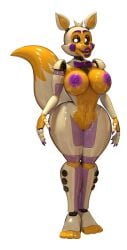 1girls 3d 3d_(artwork) 3d_model absurd_res animatronic cosmic_trance digital_media_(artwork) female female_only five_nights_at_freddy&#039;s five_nights_at_freddy&#039;s:_sister_location fnaf humanoid joints lolbit_(fnaf) robot robot_girl robot_humanoid robot_joints scottgames simple_background sister_location solo solo_female tagme white_background