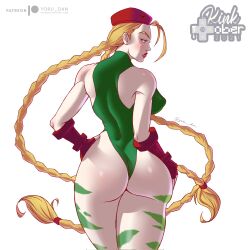 1girls absurd_res absurd_resolution absurdres alternate_version_available artist_name artist_signature ass ass_focus back back_focus back_view bare_shoulders beret big_ass big_breasts big_butt blonde_hair blush blush body_markings braid braided_hair braids breasts cammy_white capcom clothed clothed_female curvaceous curvy curvy_female curvy_figure fat_ass female female_focus female_only from_behind green_eyes hand_on_hip hat hi_res high_resolution highres large_ass large_breasts leg_markings leotard light-skinned_female light_skin lipstick long_hair looking_to_the_side markings mature mature_female milf paint red_lipstick sideboob simple_background solo solo_female solo_focus street_fighter street_fighter_v tagme thick_ass thick_thighs thighs toned toned_body toned_female twin_braids viewed_from_behind voluptuous voluptuous_female white_background yoru_dan