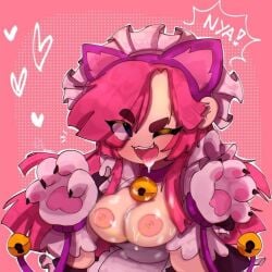 brawl_stars colette_(brawl_stars) pinku_pawlette tagme