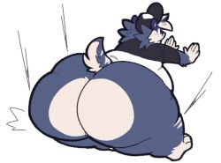 1boy big_ass bubble_butt furry huge_ass orvideuhoh tagme thick_thighs wide_hips