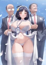 big_breasts bride father_and_daughter gao-lukchup gao_(gaolukchup) high_resolution loogchoob_(gaolukchup) original original_character uncensored