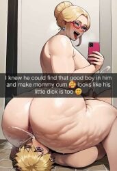 ai_generated anilingus ass ass_worship bbw bidet big_butt blonde_hair bun_hair bunned_hair cellulite chubby chubby_female civitai cleaning_ass daballsman dialogue discipline discipline_sex dominant_female dommy_mommy dumptruck_ass eating_ass english_text fat fat_ass fat_female female_orgasm female_raping_male female_rapist femdom forced_facesitting forced_facesitting_with_pussy forced_oral gigantic_ass glasses grounded grounding huge_ass human_bidet human_toilet_paper katie's_son_(daballsman) katie_(daballsman) licking_ass male/female malesub mature_female meme milf mommy mother/son mother_and_son nerdy nerdy_milf nerdy_mom nude_female older_female overweight overweight_female pawg punishment rape reverse_rape rimjob rimming selfie shirt sitting_on_face sitting_on_person small_penis small_penis_adoration small_penis_humiliation snapchat squirt squirting text texting thiccwithaq_(ai_style) tongue_out wearing_glasses wide_hips younger_male