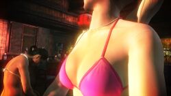 3d bikini blonde_hair breasts deane_rudy dressing_room edit hitman hitman_absolution io-interactive lydia_montiel pink_bikini screenshot screenshot_edit stage strip_club stripper video_games white_skin