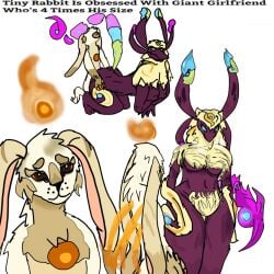 anatomically_incorrect ani anthro_only anthrofied covered_breasts covered_nipples creatures_of_sonaria doggy_style furry hairy_pussy lagomorph meme rabbit self_upload smug_face vorpalus