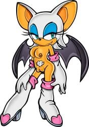 anthro anthro_only artist_request bat bat_wings edit edited_official_artwork furry furry_female furry_only nude pubic_hair rouge_the_bat sega sonic_(series) source_request white_hair