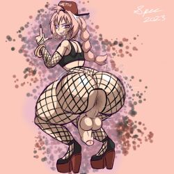 1boy 2023 anus astolfo_(fate) balls big_ass big_butt big_penis earrings fate/grand_order fate_(series) femboy fishnet_armwear fishnet_legwear fishnet_pantyhose fishnets hat high_heels huge_ass huge_butt makeup male male_only middle_finger penis pink_eyes pink_hair red_fingernails shaking_ass shaking_butt specnsfw sweat sweaty sweaty_ass sweaty_balls sweaty_butt thick_thighs twerking