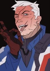 soldier 76 from overwatch by kantocryz