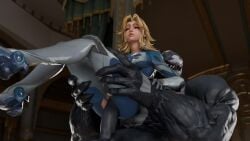 animated carrying delalicious3 marvel marvel_rivals sensoe stand_and_carry_position sue_storm tagme venom_(marvel) video