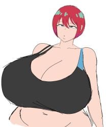 1female 1girls big_breasts breasts female female_only gundam momiji_(artist) solo solo_female tagme twitter_link