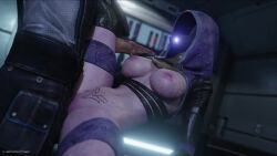 1boy 1boy1girl 1girls 3d 3d_animation animated big_breasts blender_(software) commander_shepard facelesstrigger mass_effect missionary_position partially_clothed purple_skin quarian sex sound tagme tali'zorah_nar_rayya thick_thighs vaginal_penetration video wide_hips