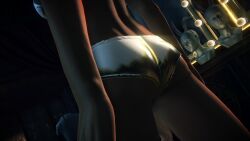 3d ass ass_focus bikini brown_skin dressing_room edit hitman hitman_absolution io-interactive lydia_montiel screenshot screenshot_edit shiny_bikini shiny_clothes stage strip_club stripper video_games