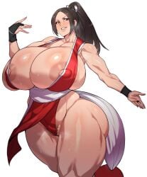 1female 1girls fatal_fury female female_only mai_shiranui natedecock solo solo_female tagme twitter_link