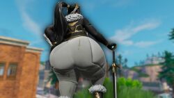 big_ass fortnite huge_ass jaina_(fortnite) thick_thighs tight_clothing tight_pants