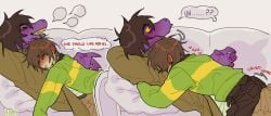 kris (deltarune) from deltarune by floatyart