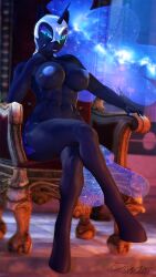 3d 9:16 abs anthro anthrofied areola armor bedroom_eyes big_breasts blue_eyes blue_hair blue_nails breasts chair colored_nails crossed_legs digital_media_(artwork) doctor-sfm equid equine ethereal_hair eyeshadow female friendship_is_magic furniture hair half-closed_eyes hasbro headgear helmet hi_res hooves horn looking_at_viewer makeup mammal muscular muscular_anthro muscular_female my_little_pony mythological_creature mythological_equine mythology nails narrowed_eyes nightmare_moon_(mlp) nipples nude princess_luna_(mlp) pseudo_hair pupils purple_eyeshadow seductive slit_pupils solo source_filmmaker_(artwork) sparkles throne unicorn