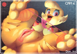 chica (fnaf) from five nights at freddy's by don ko