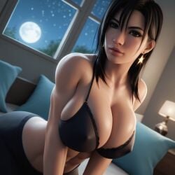 3d 3d_(artwork) abs ai ai_generated big_ass big_booty big_breasts black_hair busty cleavage emo female goth long_hair muscular_female oc original_character pale_skin radnsad solo solo_female solo_focus tensor tensor.art tensor_art thick_thighs uno(oc) uno(oc) white_skin