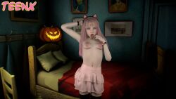 3d ahe_gao cute exposed_breasts father_and_daughter female halloween halloween_costume incest lorrey(teenx) nipple_slip nudegirl petite petite_body photorealistic pov puffy_nipples realistic shy small_breasts teenager teenx tongue_out topless trick_or_treat tricked tricked_into_exposure tricked_into_sex uncensored young younger_female