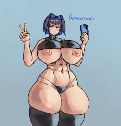 1girls blue_eyes blue_hair breasts breasts_bigger_than_head breasts_out female hips hololive hololive_english hololive_english_-council- hololive_english_-promise- huge_breasts ouro_kronii thick_thighs thighs underboob virtual_youtuber wide_hips