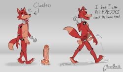 absurd_res anal anal_sex animatronic anthro balls biped bodily_fluids canid canine claws countershade_torso countershading cum cumshot dildo dildo_in_ass dildo_insertion dipstick_tail ejaculation english_text erection fangs fingers five_nights_at_freddy's fox foxy_(fnaf) genital_fluids genitals glans glass0milk hands-free hi_res hook hook_hand humanoid_genitalia humanoid_penis machine male mammal markings object_in_ass open_mouth penetration penis robot scottgames sex_toy sex_toy_in_ass sex_toy_insertion solo stomach_bulge tail tail_markings teeth text