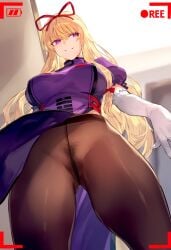 ai_generated makimakima tagme touhou yukari_yakumo