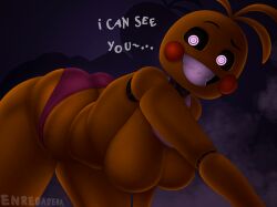 animatronic big_ass big_breasts big_thighs breasts chubby chubby_female enredadera fat_ass five_nights_at_freddy's five_nights_at_freddy's_2 fnaf high_resolution looking_at_viewer looking_down mechanophilia metalic_skin panties pink_panties pov pov_eye_contact robot scottgames smile smiling smiling_at_viewer solo teeth text thick_ass thick_thighs thighs toy_chica_(fnaf) toy_chica_(love_taste)