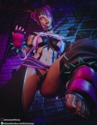 1girls 3d big_ass big_breasts breasts bust busty capcom curvaceous curvy curvy_figure female female_focus hips hobossy hourglass_figure huge_ass huge_breasts juri_han large_ass large_breasts legs light-skinned_female light_skin mature mature_female slim_waist street_fighter street_fighter_6 thick thick_hips thick_legs thick_thighs thighs top_heavy voluptuous waist wide_hips